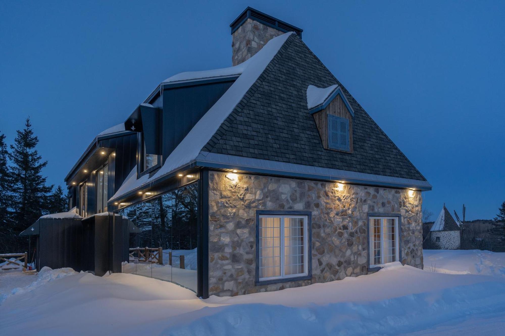 Le Baluchon Eco-Villegiature Saint-Paulin Экстерьер фото