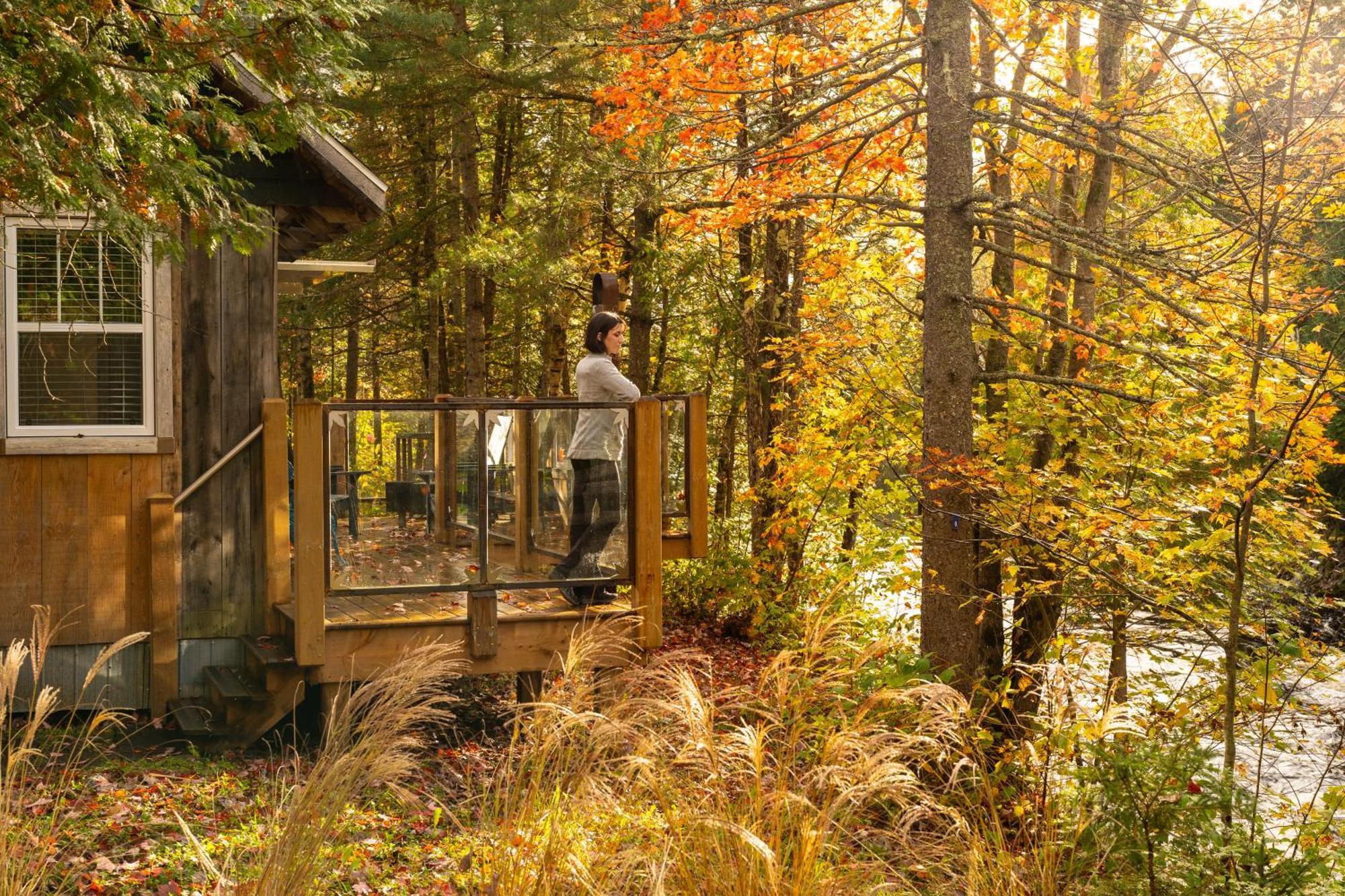 Le Baluchon Eco-Villegiature Saint-Paulin Экстерьер фото