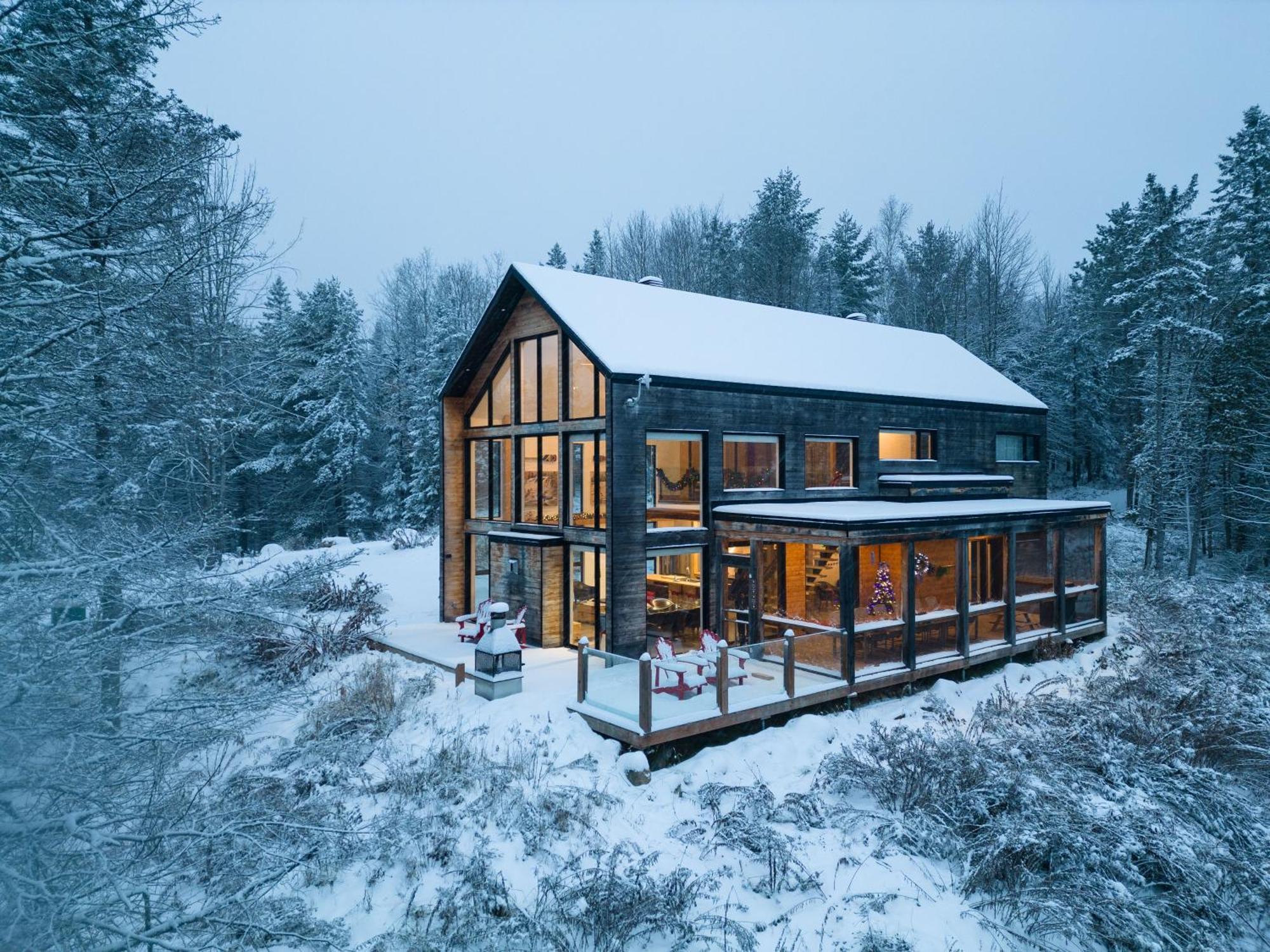 Le Baluchon Eco-Villegiature Saint-Paulin Экстерьер фото