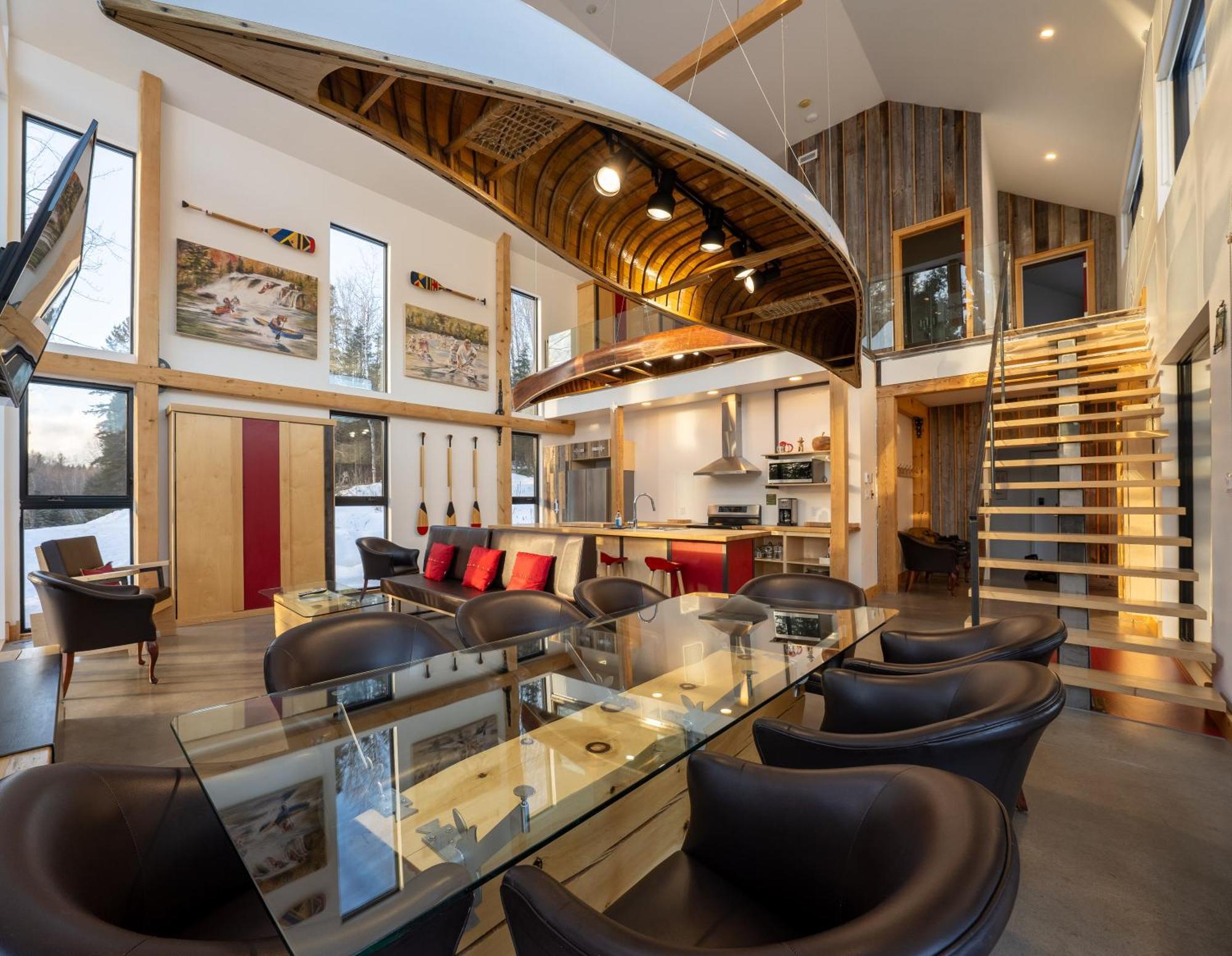 Le Baluchon Eco-Villegiature Saint-Paulin Экстерьер фото